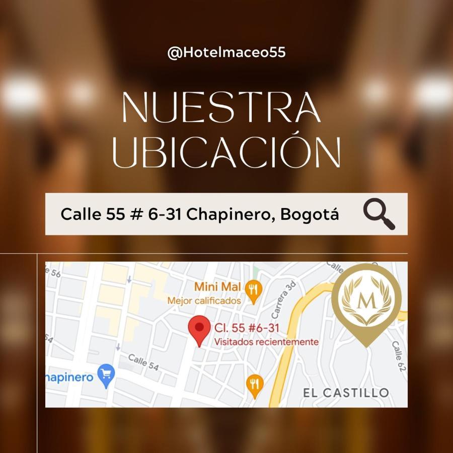 Hotel Maceo 55 - Colonial Inn Bogotá Exterior foto